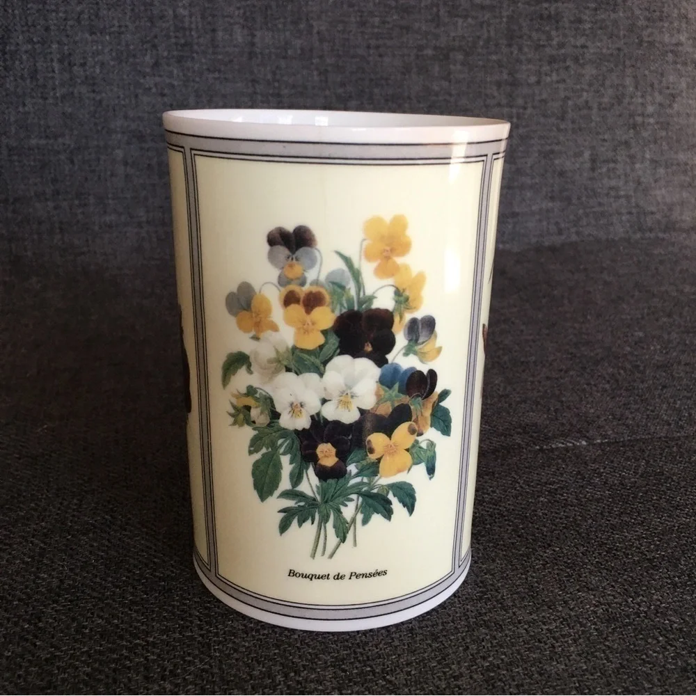 Wren Fine Bone China Floral Botanical Mug, 10 oz